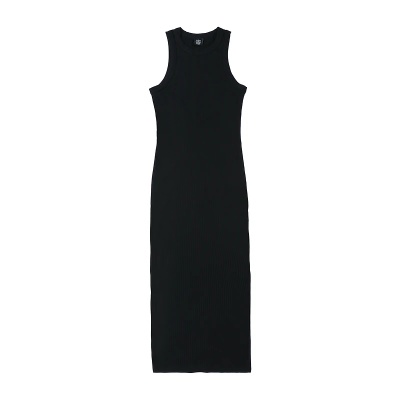 Juniors Sleeveless Ribbed Midi Dress