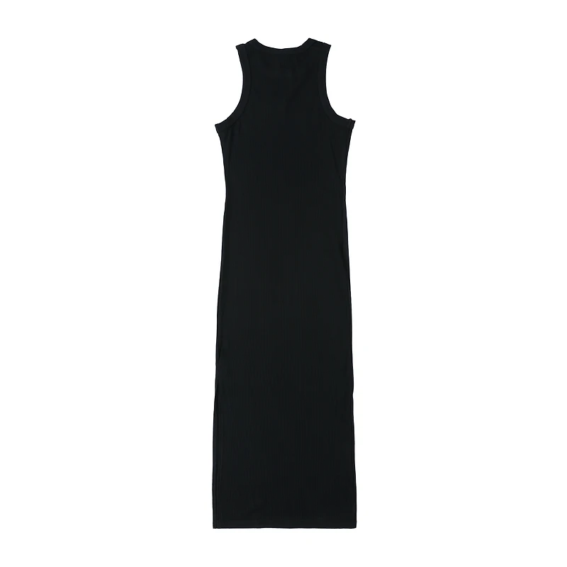 Juniors Sleeveless Ribbed Midi Dress
