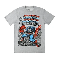 Marvel Captain America Legendary Avenger Graphic Tee