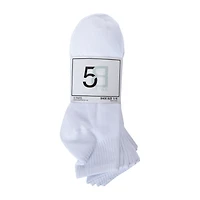 Ladies White Quarter Socks 10-Pack