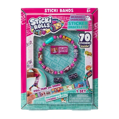 Sticki Rolls Sticker Bracelets Set
