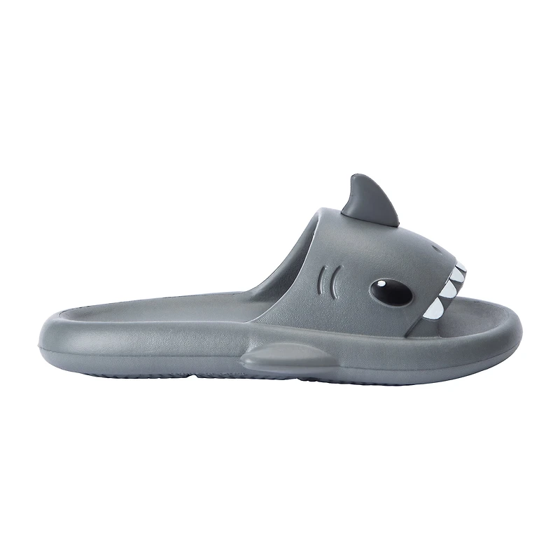 Juniors Sole Mates Shark Slides
