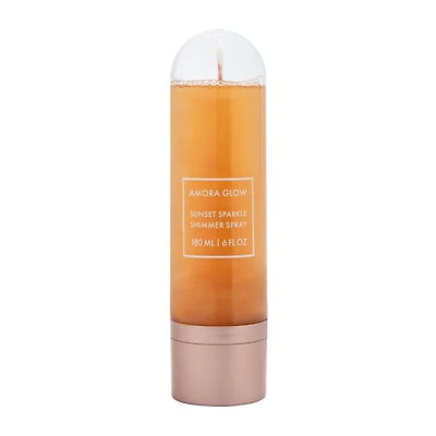 Amora Glow Sunset Sparkle Shimmer Mist 6 Fl.Oz