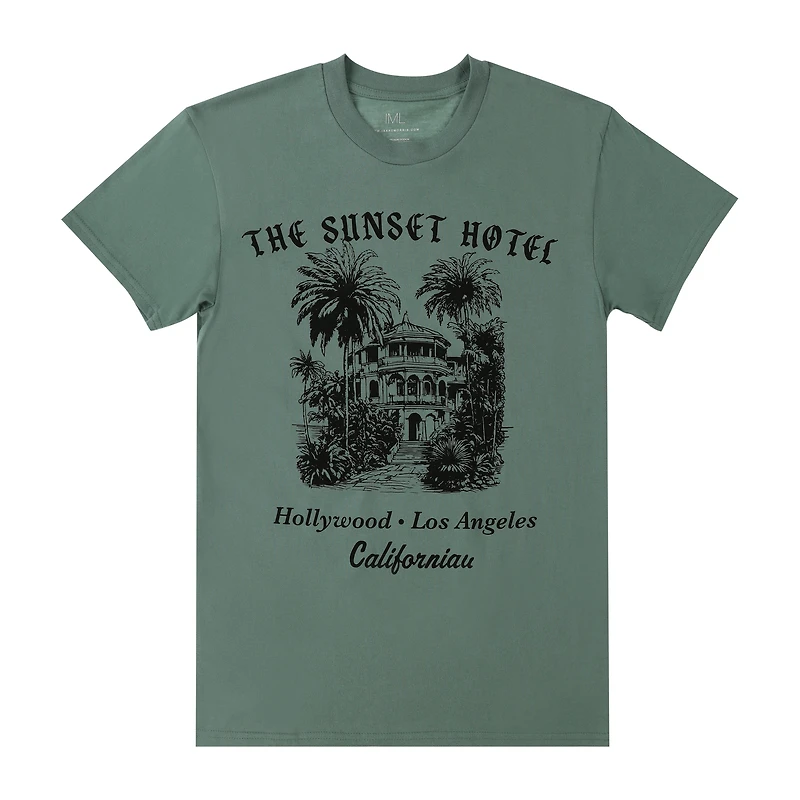 Sunset Hotel Graphic Tee