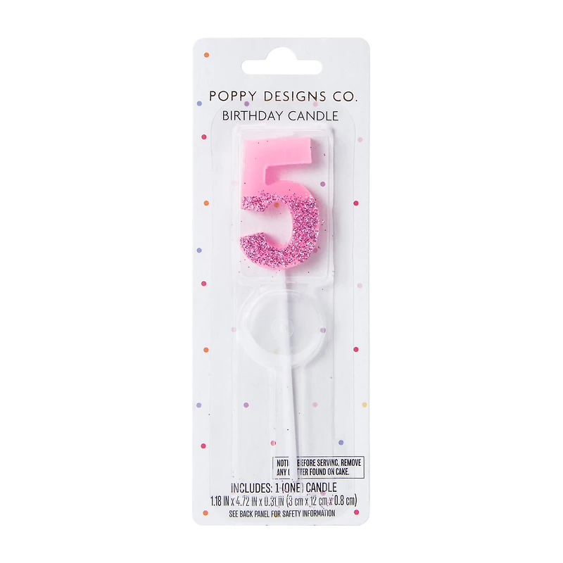 Numbers Birthday Candle