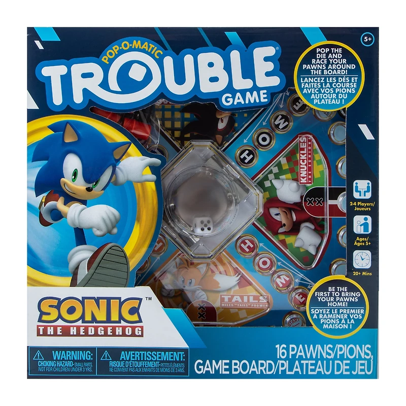 Sonic The Hedgehog™ Pop-O-Matic Trouble Board Game