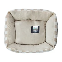 Printed Square Pet Bed For Cats & Dogs