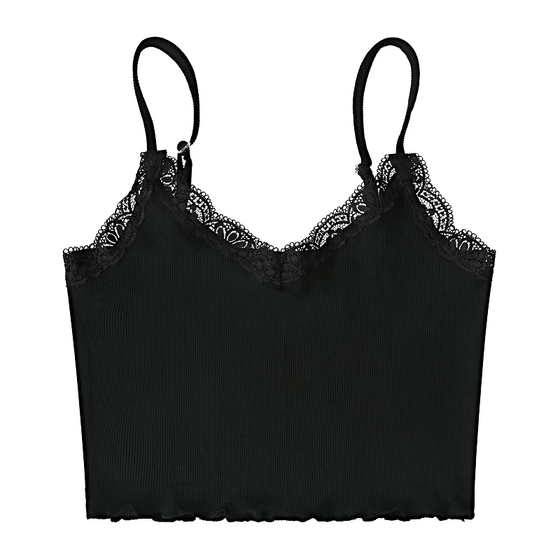 Juniors Ribbed Tank Top