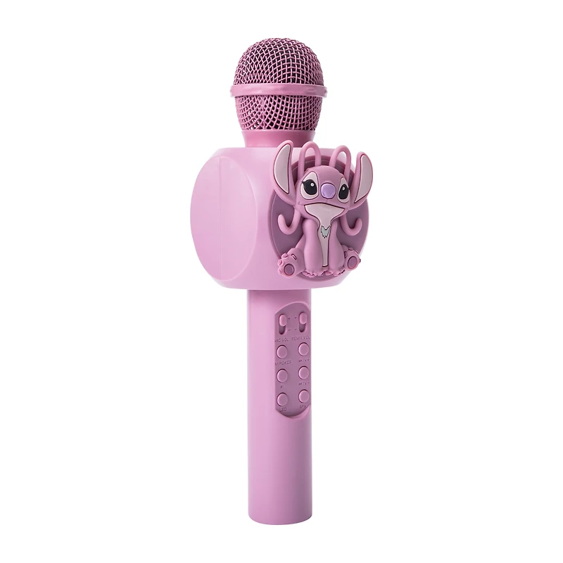 Bluetooth® Disney Stitch LED Karaoke Microphone