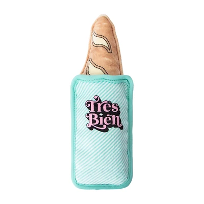 Netflix Emily In Paris Nesting Baguette Pet Squeak Toy