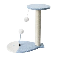 Cat Scratching Post With Perch & Teaser Toys