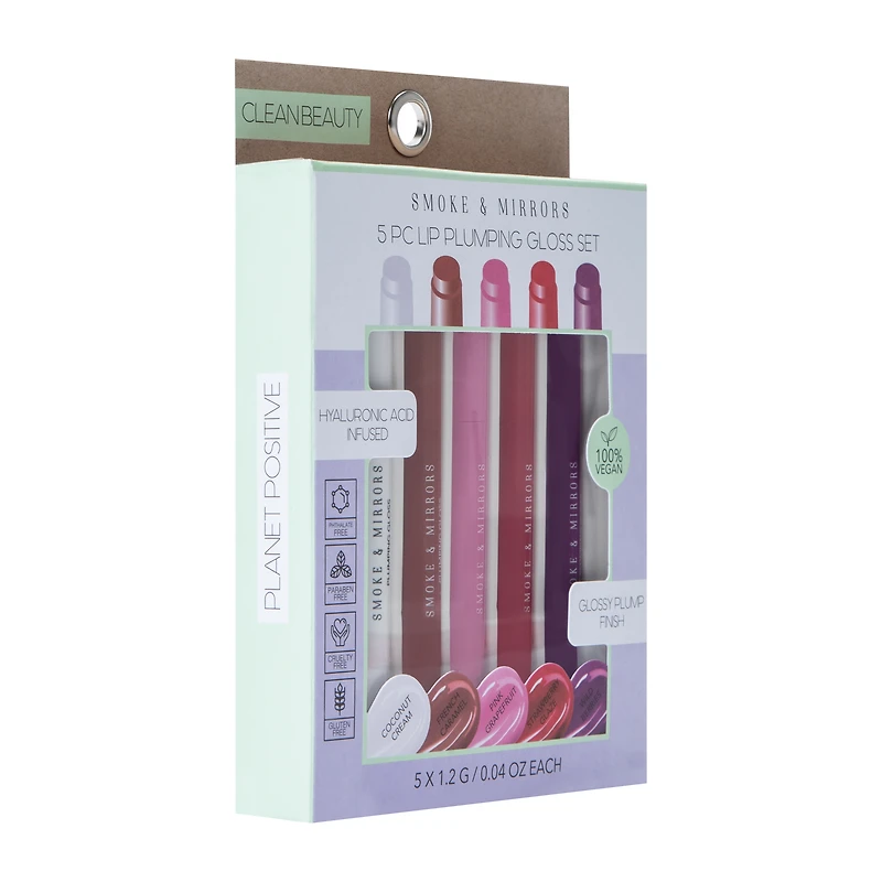 Lip Plumping Gloss Set 5-Pack