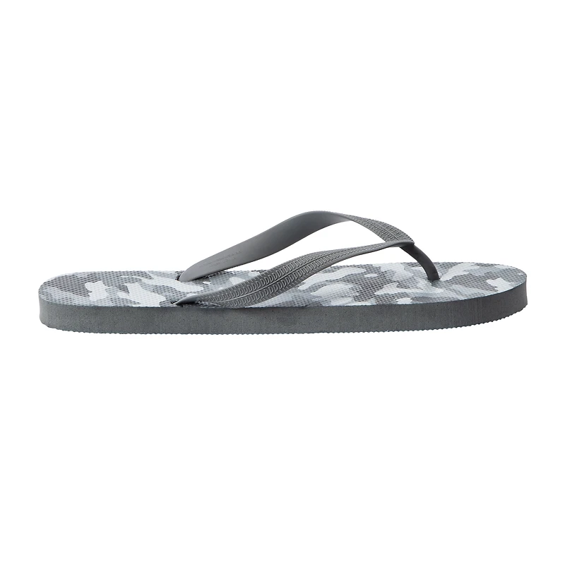Young Mens Printed Flip Flops