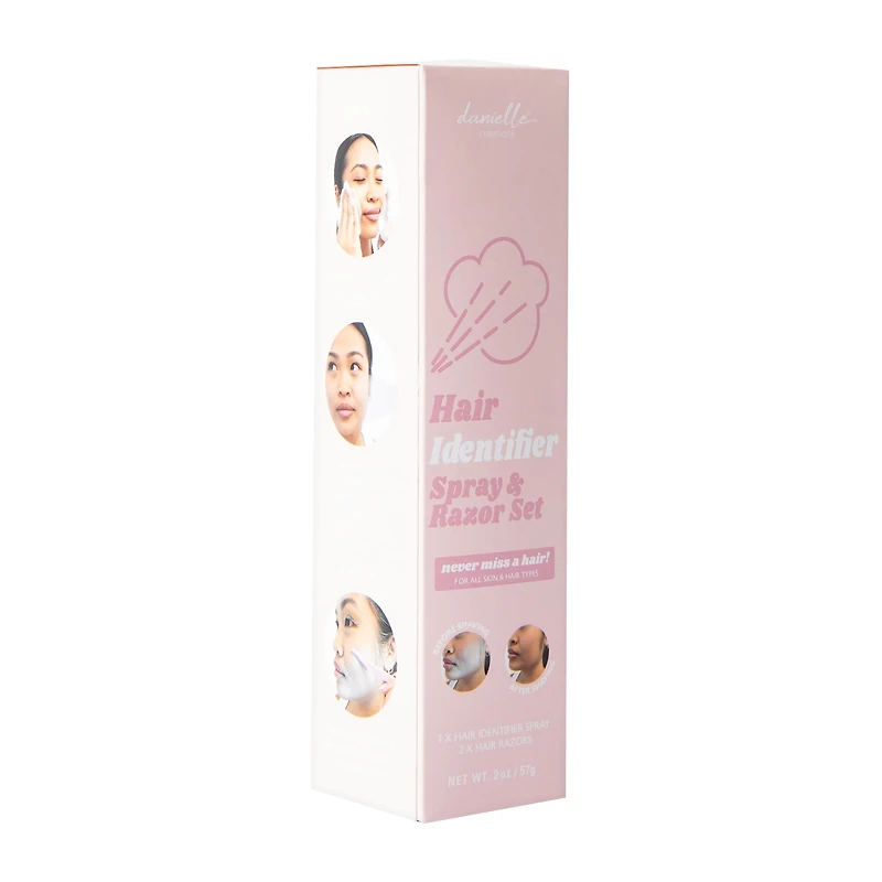Danielle Creations® Hair Identifier Spray & Razor Set