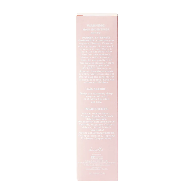 Danielle Creations® Hair Identifier Spray & Razor Set