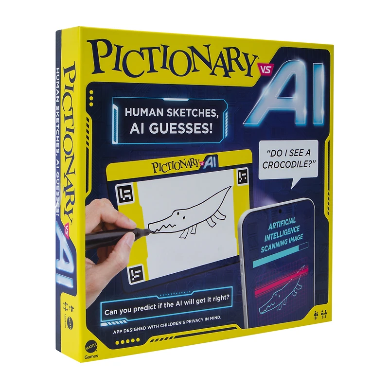 Mattel Pictionary Vs AI Board Game