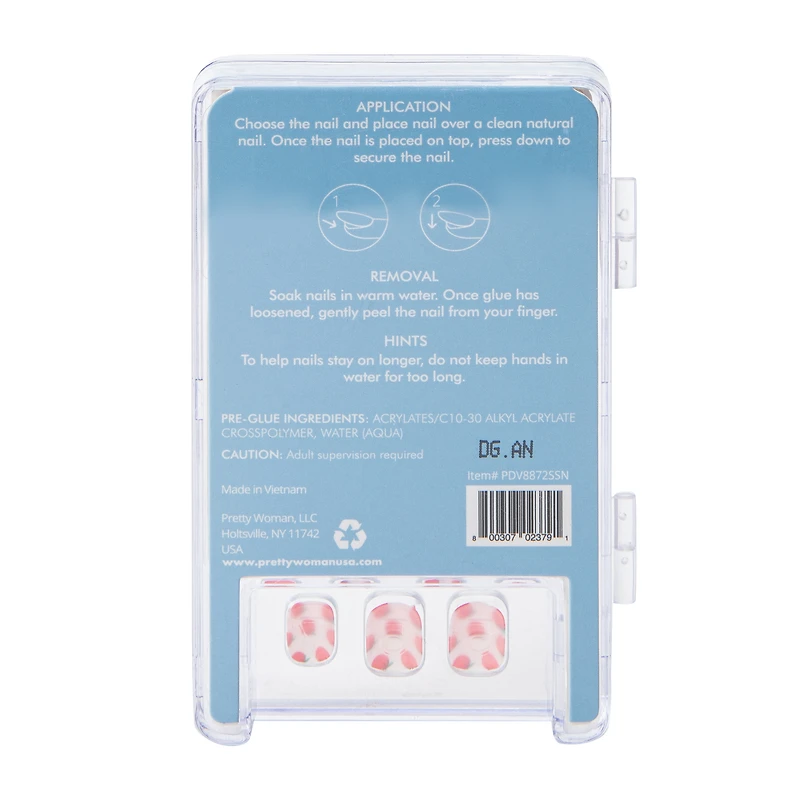 Pretty Woman Kids Collection Faux Nails 24-Count
