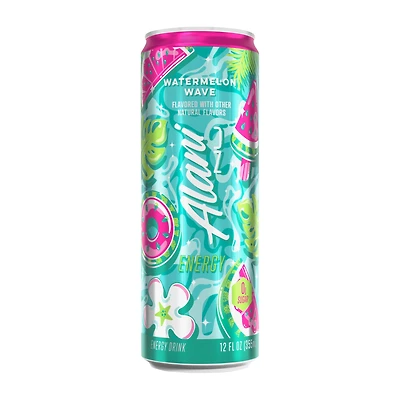 Alani Nu Watermelon Wave Energy Drink 12oz