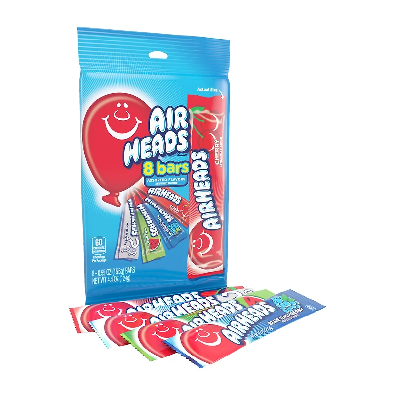 Airheads® Sour 8 Assorted Bars Candy 4.4oz