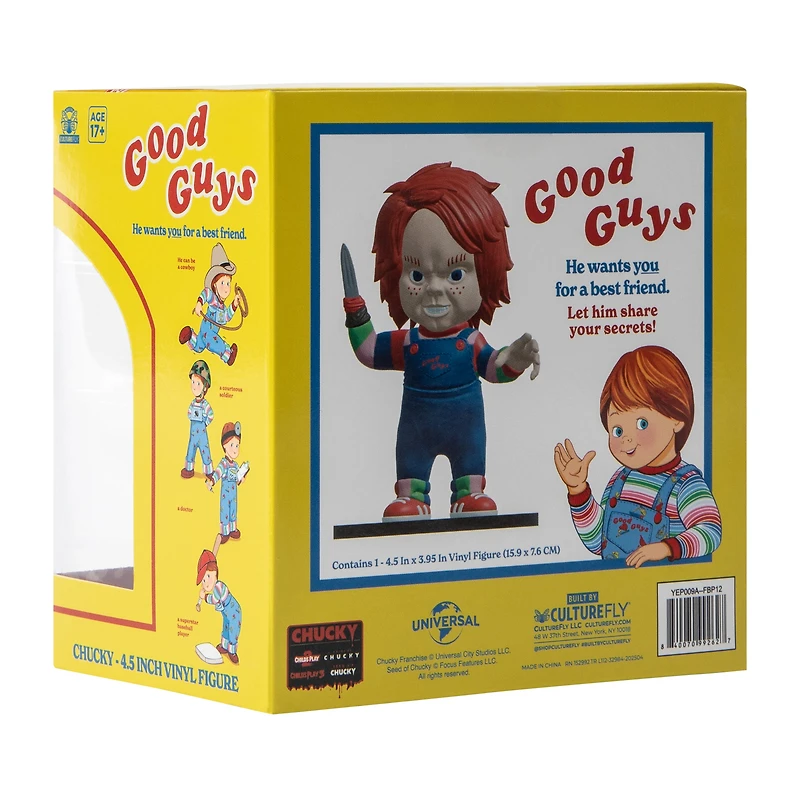 Chucky Good Guys Vinyl Figure 4.5in