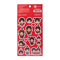 Monchhichi® Assorted Sticker Sheet 4-Pack