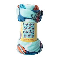 Disney Stitch Surf's Up Travel Blanket 40in x 50in