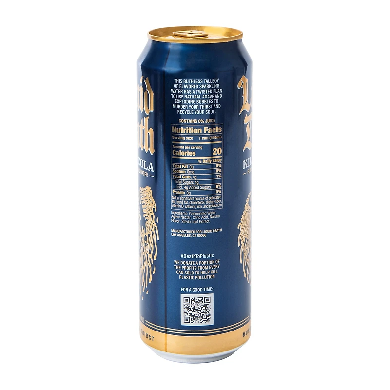 Liquid Death Killer Cola 19.2oz