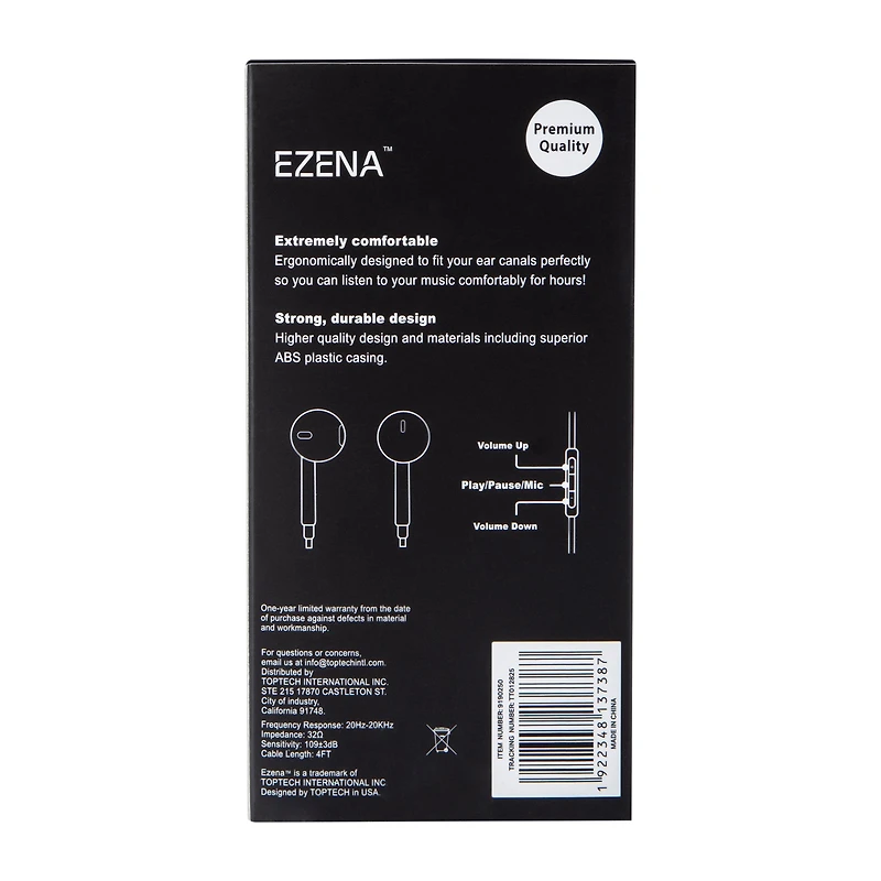 Lightning® Wired Earbuds For iPhone & iPad