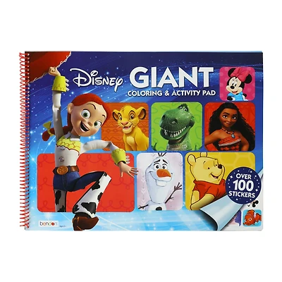 Disney Giant Coloring & Activity Pad With 100+ Stickers