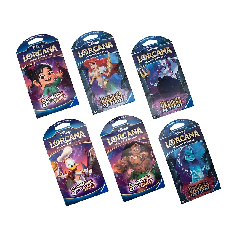 Disney Lorcana Trading Card Game Booster Pack (Styles May Vary)