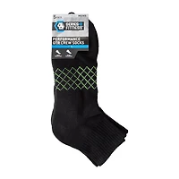 Series-8 Fitness™ Mens Quarter Crew Performance Socks 5-Pack