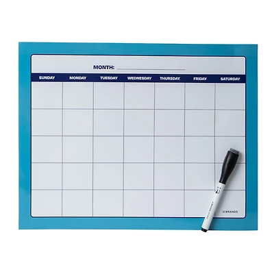 Magnetic Planner Dry Erase Calendar 11inx14in