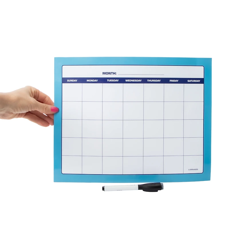 Magnetic Planner Dry Erase Calendar 11inx14in