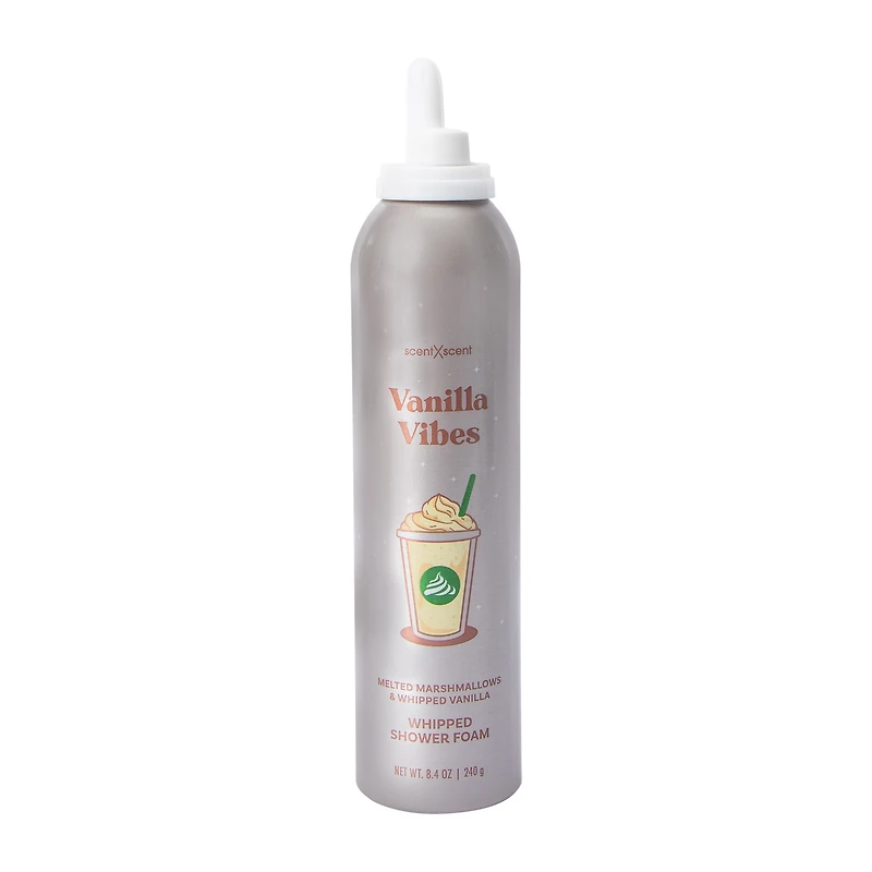 Vanilla Vibes Melted Marshmallows & Whipped Vanilla Whipped Shower Foam 8.4oz