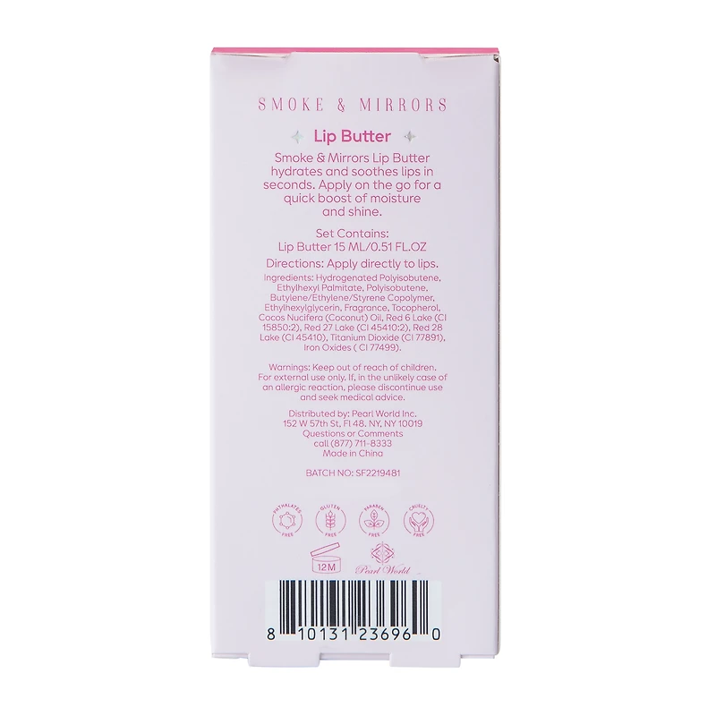 Smoke & Mirrors Luscious Lips Cherry Lip Butter 0.51oz