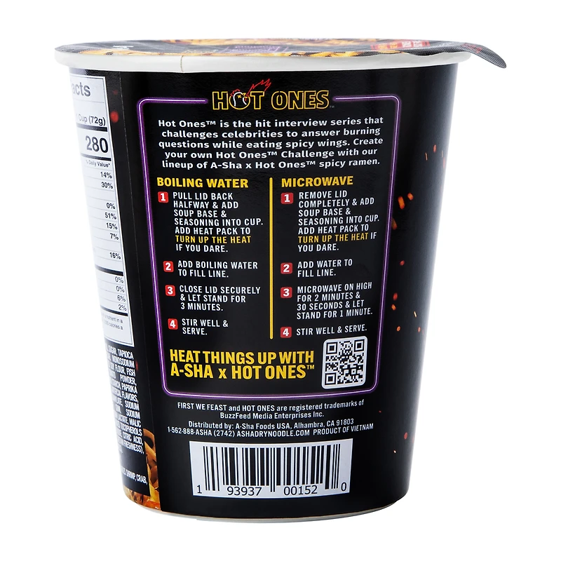 Hot Ones™ Sweet Chili Ramen Noodle Soup 2.5oz