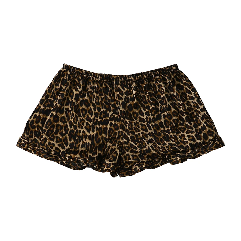 Juniors Silk Pajama Shorts