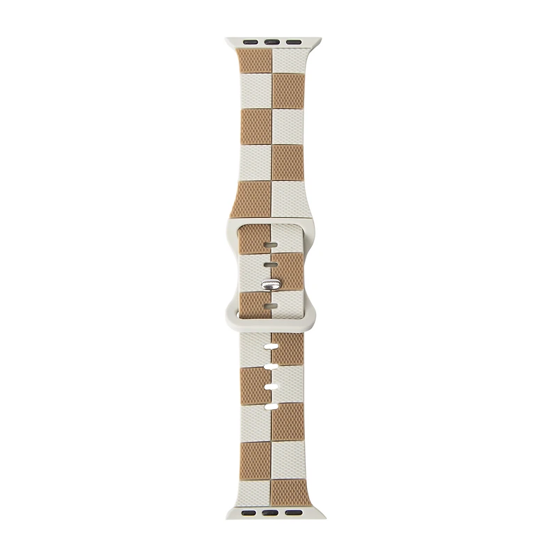 Checkered Watch Band For Apple Watch®