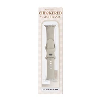 Checkered Watch Band For Apple Watch®