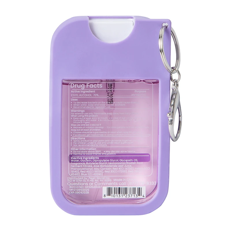 Fresh Feels Vanilla Sugar Scent Hand Sanitizer Mist 1.4oz