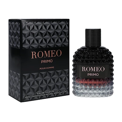 Romeo Primo Pour Homme Eau De Toilette 3.4oz