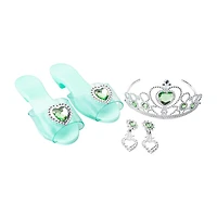 Sparkle Stars Blue Princess Shoes & Tiara Set