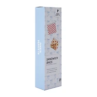 Printed Sandwich Bags 20-Pack