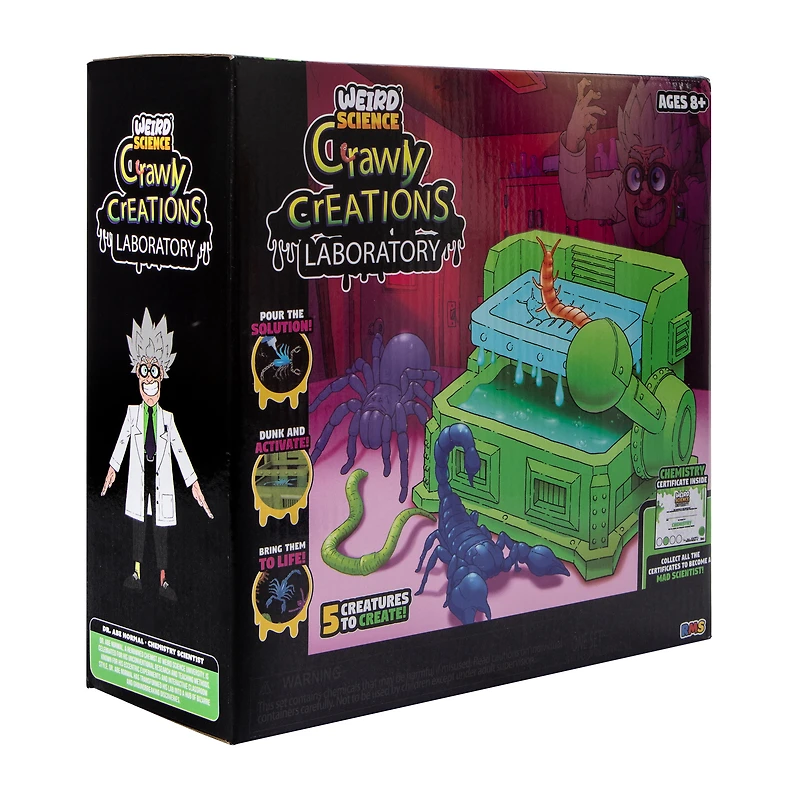 Weird Science® Crawly Creations Laboratory Set