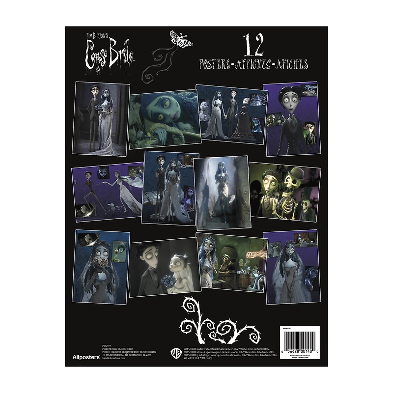 Tim Burton's Corpse Bride Posters Book