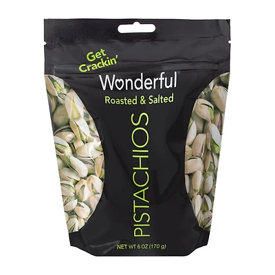 Wonderful® Roasted & Salted Pistachios 6oz