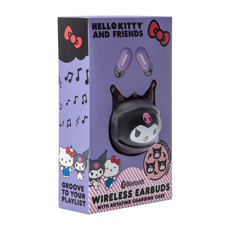 Hello Kitty And Friends® Wireless Earbuds With Rotating Charging Case