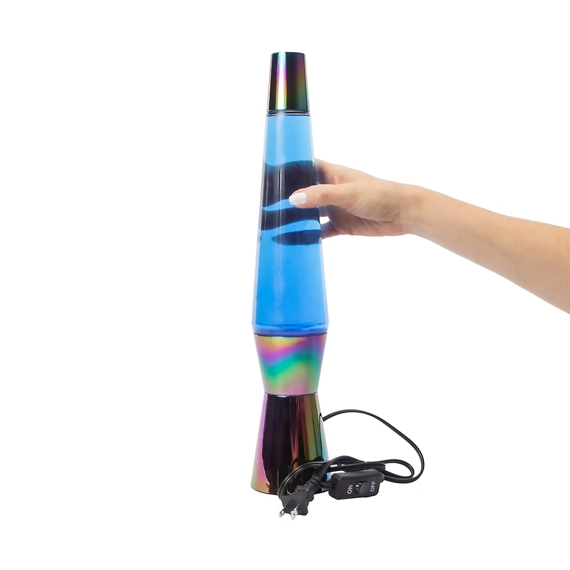 Chrome Groovy Lamp