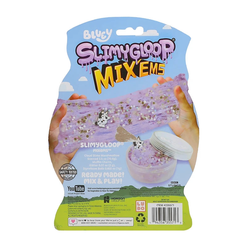 Bluey™ Slimygloop® Mix 'Ems Scented Slime Set