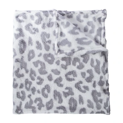 Luxe Collection Printed Sherpa Blanket 50inx60in